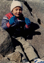 子供時代の写真(猪熊氏)